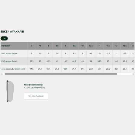 Lacoste L001 Leather Mens Sneaker Hakiki Deri Erkek Günlük Spor Ayakkabı Beyaz