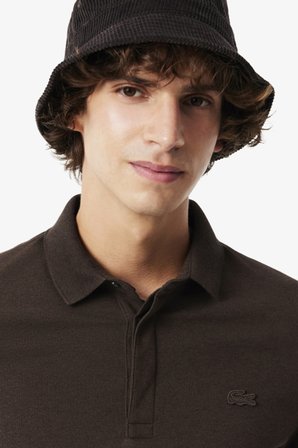 Lacoste Paris Men's Regular Fit Polo T-shirt Erkek Polo Yaka Tişört Kahverengi