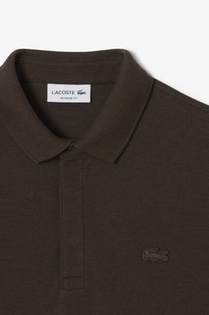 Lacoste Paris Men's Regular Fit Polo T-shirt Erkek Polo Yaka Tişört Kahverengi