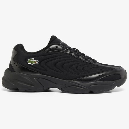 Lacoste Storm 96 2K Lite Leather Mens Sneaker Hakiki Deri Erkek Günlük Spor Ayakkabı Siyah