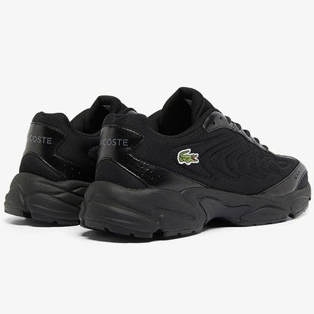 Lacoste Storm 96 2K Lite Leather Mens Sneaker Hakiki Deri Erkek Günlük Spor Ayakkabı Siyah