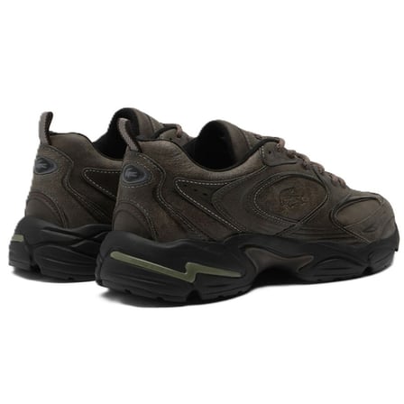 Lacoste Storm 96 2K SMA Leather Mens Sneaker Hakiki Deri Erkek Günlük Spor Ayakkabı Kahverengi