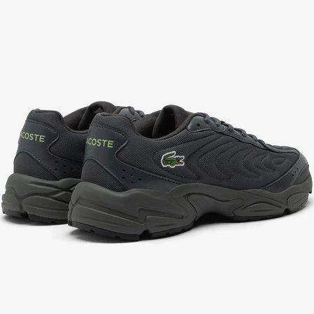 Lacoste Storm 96 2K Lite Leather Mens Sneaker Hakiki Deri Erkek Günlük Spor Ayakkabı Koyu Gri