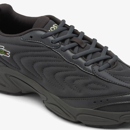 Lacoste Storm 96 2K Lite Leather Mens Sneaker Hakiki Deri Erkek Günlük Spor Ayakkabı Koyu Gri