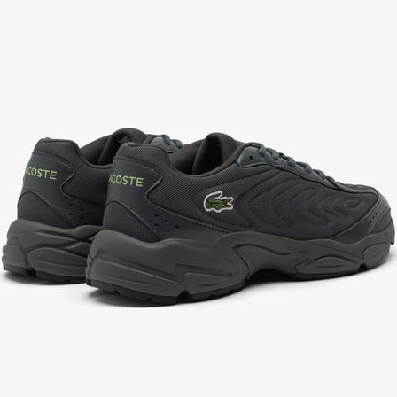 Lacoste Storm 96 2K Lite Leather Mens Sneaker Hakiki Deri Erkek Günlük Spor Ayakkabı Koyu Gri