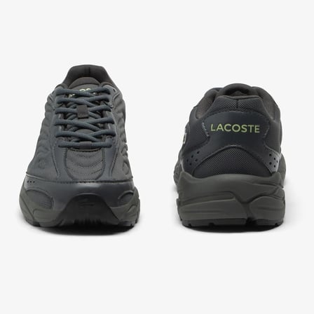 Lacoste Storm 96 2K Lite Leather Mens Sneaker Hakiki Deri Erkek Günlük Spor Ayakkabı Koyu Gri