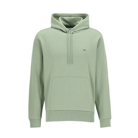Lacoste Men's Classic Fit Kapüşonlu Yaka Organik Pamuk Erkek Sweatshirt Açık Yeşil