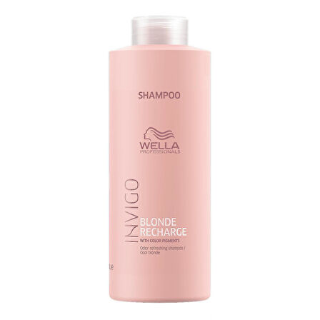 Wella Invigo Blonde Recharge Şampuan 1000 ml