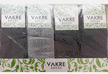Vakre Kadın Çorabı 4"lü Paket