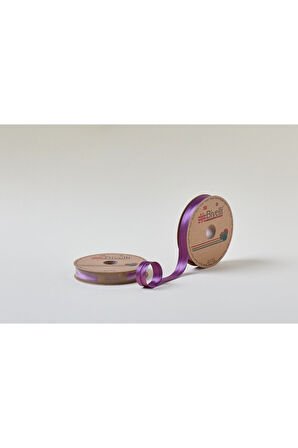 Biye Saten Katlı 083 Mürdüm 2 cm 25 Metre %100 Polyester