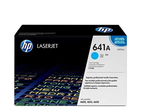 Hp 641A C9721A Mavi Toner