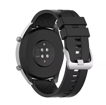 Huawei Gt / Gt2 / Gt2 Pro / Gt3 / Gt4 46MM - Samsung Gear Watch 46MM Silikon Kordon Kayış