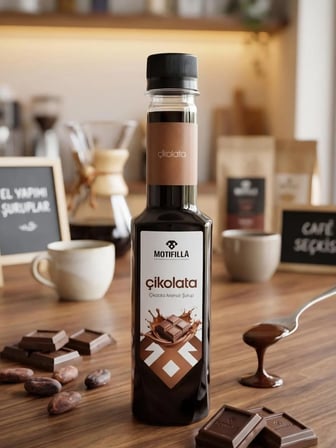 ÇİKOLATA ŞURUP 250 ML. ( 350 GR.)