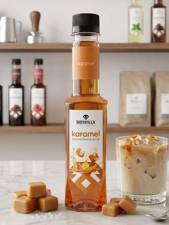 KARAMEL ŞURUP 250 ML. ( 350 GR.)