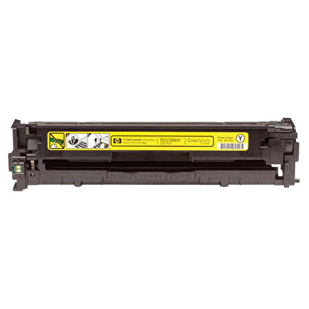 Hp CB542A (125A) Kutusuz Sarı Orjinal Toner