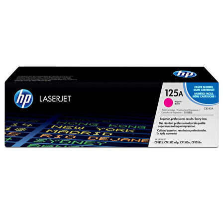 Hp CB543A (125A) Kutusuz Kırmızı Orjinal Toner