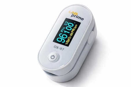 Oksimetre Pulse OX-97 + Temassız Ateş Ölçer Kombo Set | SpO₂, Nabız ve Ateş Ölçüm Cihazı
