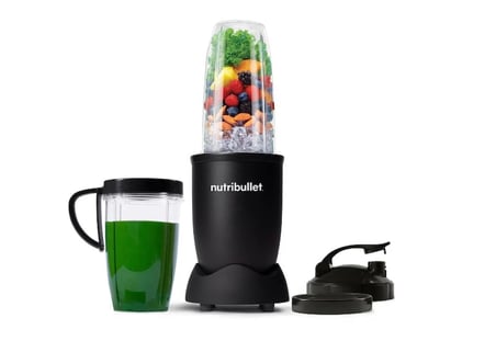 Nutribullet Pro NB907MAB Kişisel Blender Seti - Mat Siyah (900W, 1 Hız Kademesi, 5 Parça Aksesuar)