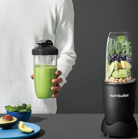 Nutribullet Pro NB907MAB Kişisel Blender Seti - Mat Siyah (900W, 1 Hız Kademesi, 5 Parça Aksesuar)