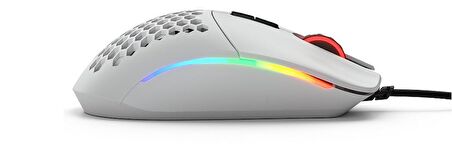 Glorious Model  I Kablolu Mat Beyaz  RGB Oyuncu Mouse GLO-MS-I-MW