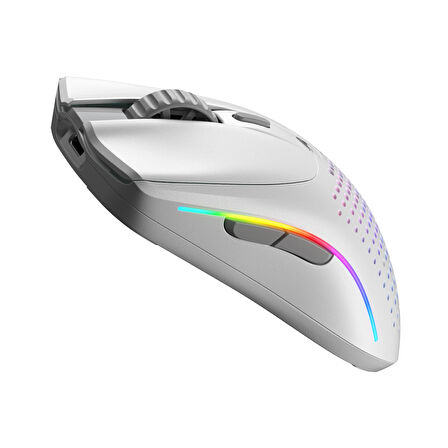 Glorious Model O 2 Mini 57 Gram 6 Düğmeli Kablosuz Oyuncu Mouse Beyaz