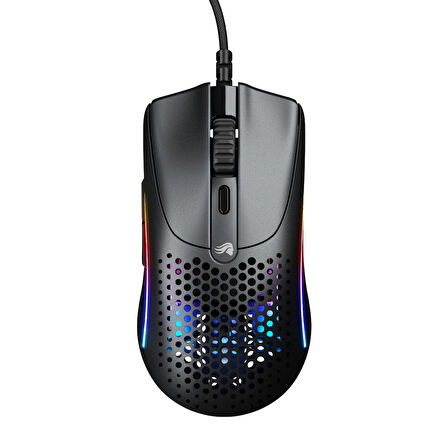 Glorious Model O 2 Mini 49 gram 6 Düğmeli Kablolu Mouse Siyah