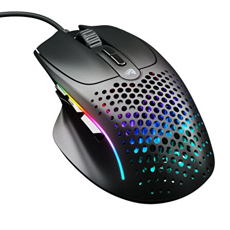 Glorious Model I 2 66 Gram 9 Düğmeli Kablolu Oyuncu Mouse Siyah