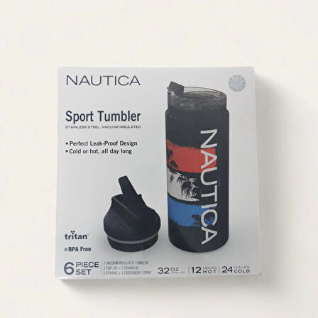 Nautica NTM02 Sport Tumbler Termos 946 ml Navy Sunset