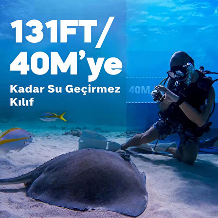 Akaso Brave 4 Pro Dual Screens 4K 30Fps Wi-Fi Aksiyon Kamera ve Aksesuar Seti (Akaso Türkiye 2 Yıl Garantili)