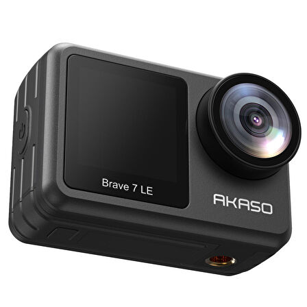 Akaso Brave 7 LE 4K Aksiyon Kamera ve Süper Aksesuar Seti (Akaso Türkiye 2 Yıl Garantili)