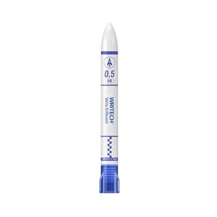 WRITECH W-505 0,5MM (BEYAZ-MAVİ) KALEM UCU - 2'Lİ