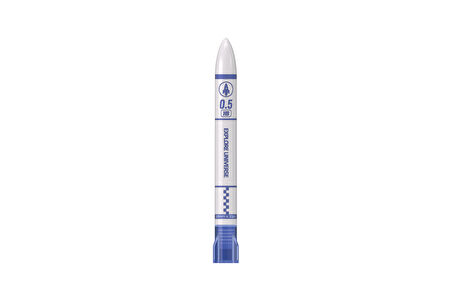 WRITECH W-505 0,5MM (BEYAZ-MAVİ/BEYAZ-TURUNCU) KALEM UCU - 36'LI STAND