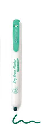 WRITECH W-709 BASMALI TAHTA KALEM YEŞİL - 12'Lİ KUTU