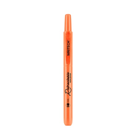 WRITECH W-805S BASMALI FOSFORLU KALEM NEON TURUNCU - 12'Lİ KUTU