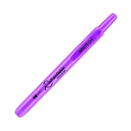 WRITECH W-805S BASMALI FOSFORLU KALEM YEDEK TÜP PASTEL LİLA - 12'Lİ KUTU