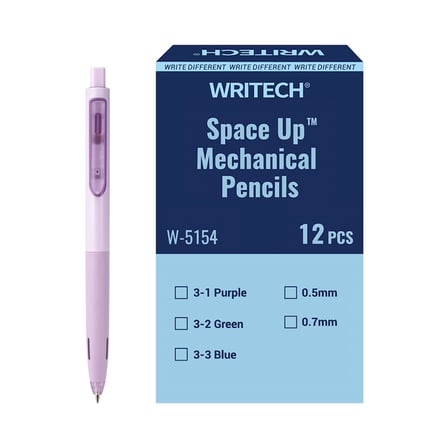 WRITECH W-5154 0,5MM MOR GÖVDE VERSATİL KALEM - 12'Lİ KUTU