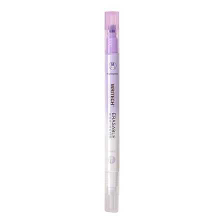 WRITECH W-822 SİLİNEBİLİR FOSFORLU KALEM NEON MOR - 12'Lİ KUTU