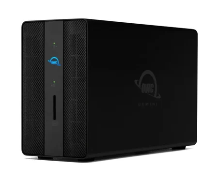 32TB OWC GEMINI - Thunderbolt 3 Dock and Dual-Drive Raid Solution