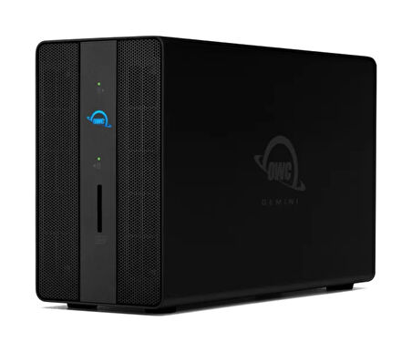 36TB OWC GEMINI - Thunderbolt 3 Dock and Dual-Drive Raid Solution