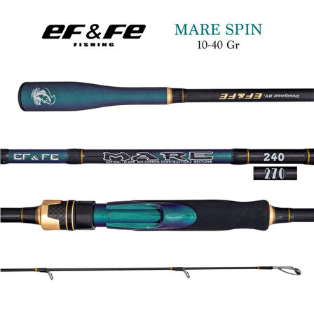 Effe Mare 270 Cm 10-40 Gr Spin Olta Kamışı