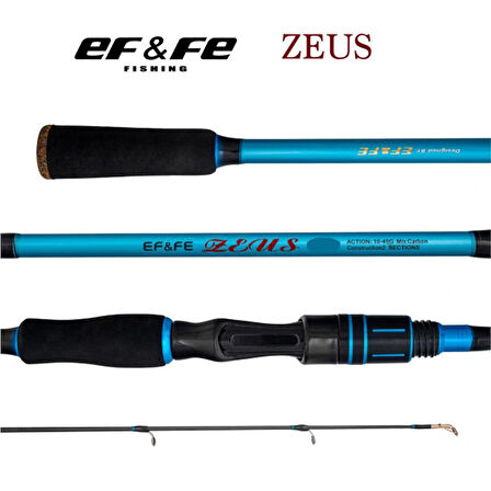 Effe Zeus 240 Cm 10-40 Gr Spin Olta Kamışı