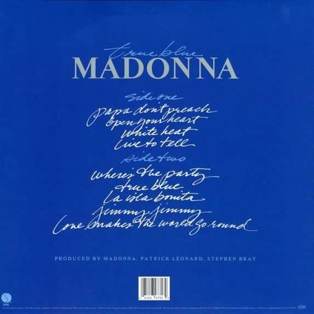 Madonna - True Blue (Plak)  