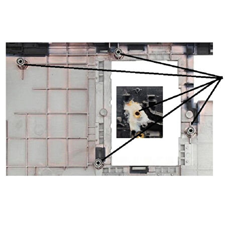 Yate10 500 Adet M2 Laptop Dişi Pirinç Somun Seti Kutulu