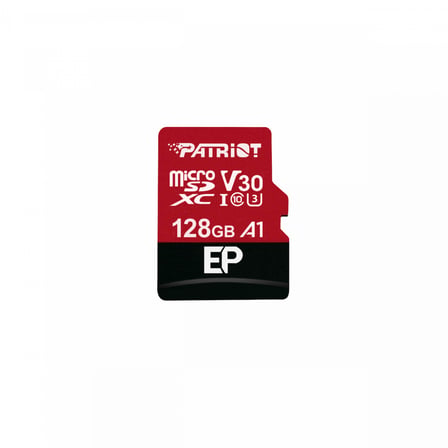Patriot EP Series 128GB microSDXC V30 A1 U3 Class 10 Hafıza Kartı + SD Adaptör PEF128GEP31MCX