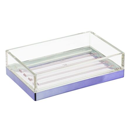 SABUNLUK MODERN ALTIN BAKIR TASARIMLI 12X8X3CM