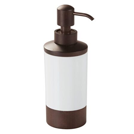 SIVI SABUNLUK AHSAP TASARIMLI AKRİLİK 7X7X21CM 325ML