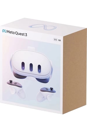 Quest 3 512GB + VR/ MR /AR SANAL GERÇEKLİK GÖZLÜĞÜ