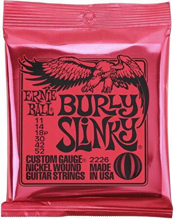 Ernie Ball P02226 Elektro Gitar Teli 11/52