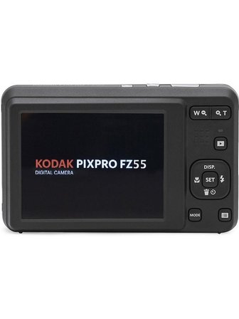 Friendly Zoom FZ55/5X 16,1 MP Kırmızı Dijital Fotoğraf Makinesi 5x Optik Zoom ile