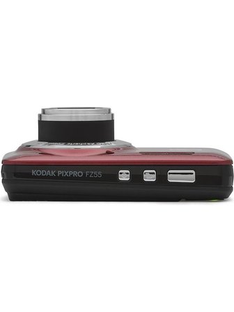 Friendly Zoom FZ55/5X 16,1 MP Kırmızı Dijital Fotoğraf Makinesi 5x Optik Zoom ile